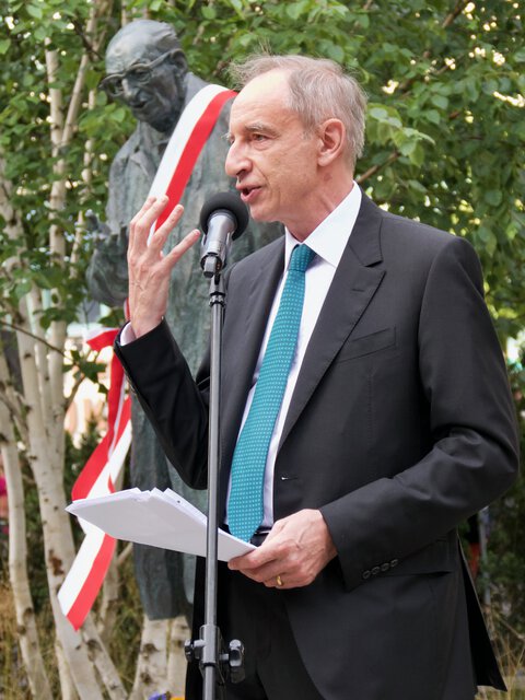 Władysław Teofil Bartoszewski w Sopocie