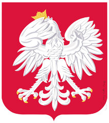 Polnischer Adler schämt sich